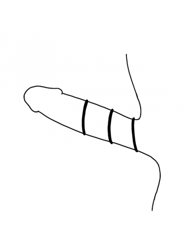 Ohmama 3 silicone rings set | MySexyShop