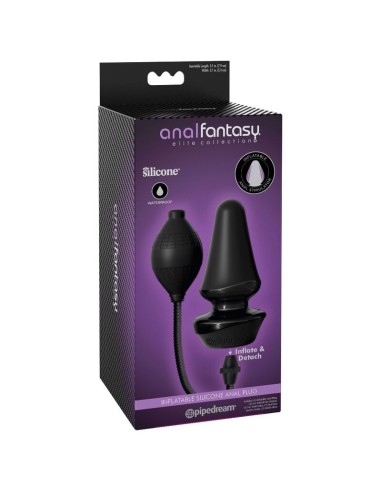 Anal fantasy elite collection inflatable silicone butt plug - MySexyShop.eu