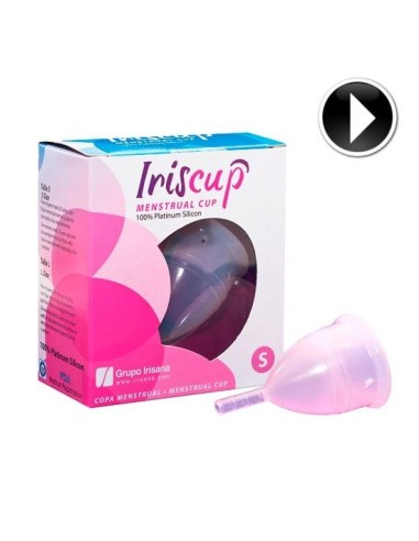 Iriscup menstrual cup small pink - MySexyShop (ES)