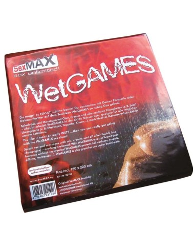 Sexmax Wetgames Sex-Laken Rouge - MySexyShop