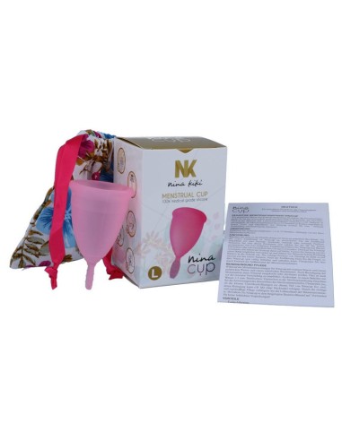 Nina cup menstrual cup grösse l rosa - MySexyShop.eu