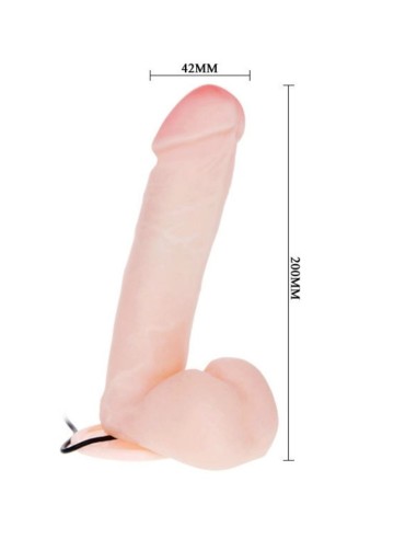 Baile dildo realistico con vibracion 20 cm - MySexyShop.eu