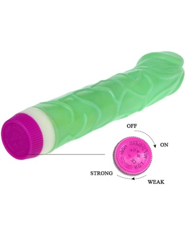 Waves of pleasure vibrador verde 23 cm - MySexyShop.eu