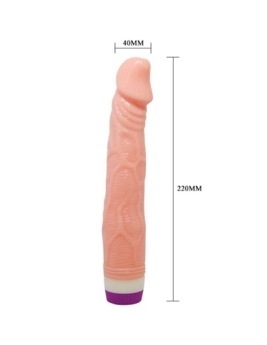Realistic vibrator flesh 22 cm - MySexyShop (ES)