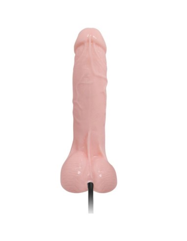 Dildo realistico vibrador e inflable 18.8 cm - MySexyShop.eu