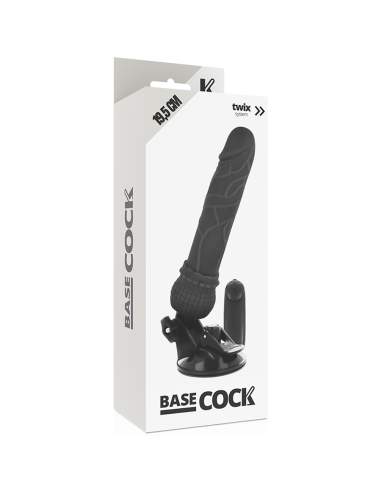 Basecock Realistic Vibrator Remote Control 19.5cm | MySexyShop