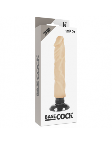Vibrateur Réaliste Basecock 2-1 Chair 20cm - MySexyShop