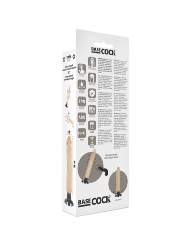 Vibrateur Réaliste Basecock 2-1 Chair 20cm - MySexyShop