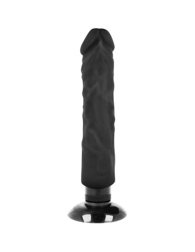 Basecock realistic vibrator 2-1 schwarz 20cm - MySexyShop.eu