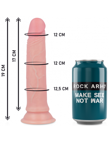 Rockarmy harness + liquid silicone dildo premium avenger 19cm - MySexyShop.eu