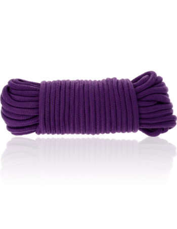 Bondage cotton rope 20 meters purple