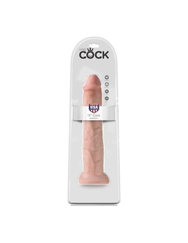 King cock realistic dildo 33 cm - MySexyShop.eu