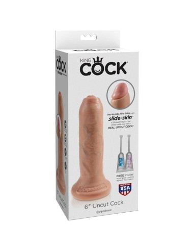 King Cock Realistic Dildo Uncut Chair 17 Cm - MySexyShop