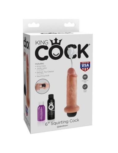 Dildo Squirting 15.24 Cm King Cock - MySexyShop