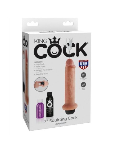 King cock 17.8 cm squirting cock - MySexyShop (ES)