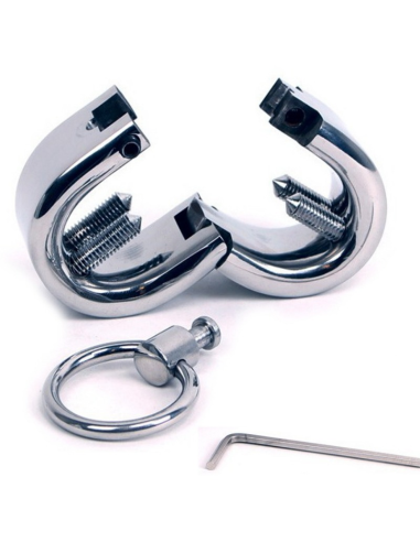 Metalhard ovard kalis teeth testicle bracelet | MySexyShop