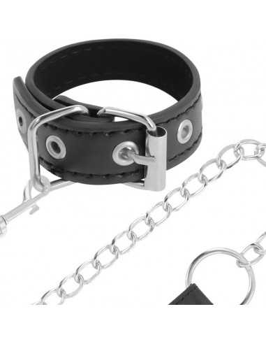 Darkness penis ring with strap - MySexyShop.eu