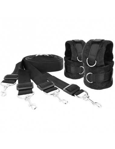Darkness interlace over and under bed restraint set - MySexyShop.eu