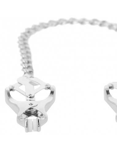 Darkness nipple clamps with chain | MySexyShop