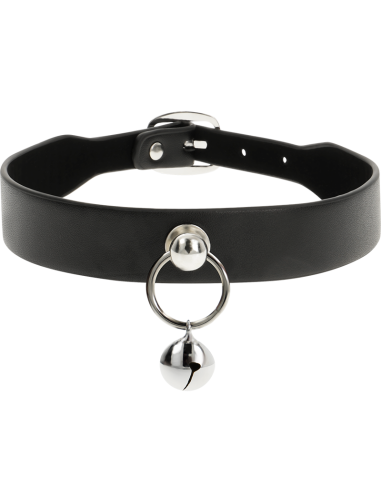 Coquette collar cuero vegano accesorio woman cascabel - MySexyShop.eu