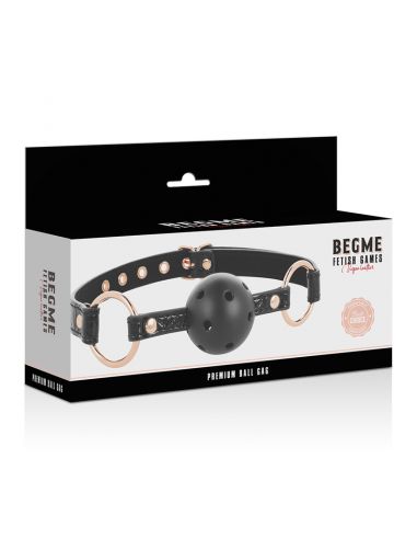 Begme black edition ballknebel veganes leder - MySexyShop.eu