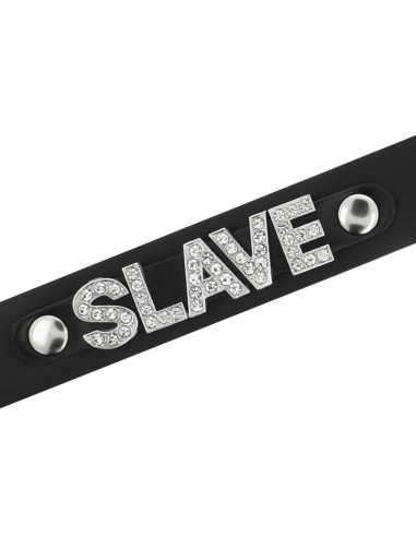 Coquette hand crafted choker vegan leather slave - MySexyShop.eu