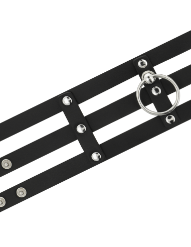 Coquette hand crafted choker vegan leather fetish | MySexyShop