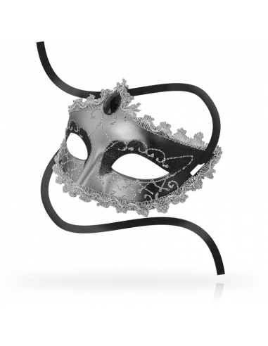 Ohmama masks black diamond eyemask grey | MySexyShop