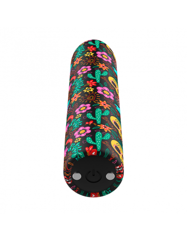 Custom bullets floral rechargeable bullet 10 intensities - MySexyShop.eu