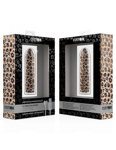 Custom bullets leopard magnetic bullet