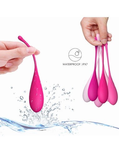 Leslie kegel fit pelvic muscle training set 6 stücke - MySexyShop.eu