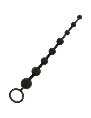 Addicted toys anal beads 29cm black | MySexyShop