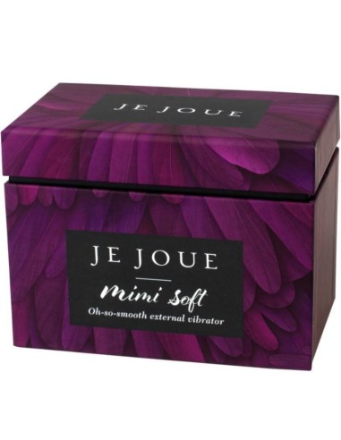 Je Joue Vibrating Massager Mimi Soft Noir - MySexyShop