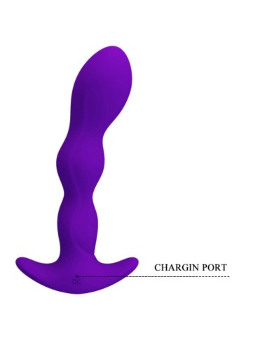 Pretty love anal massager 12 functions vibration purple |