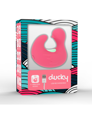 Happy loky duckymania rechargeable silicone stimulator finger - MySexyShop (ES)
