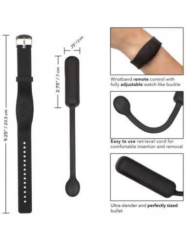 Calex wristband remote petite bullet - MySexyShop.eu