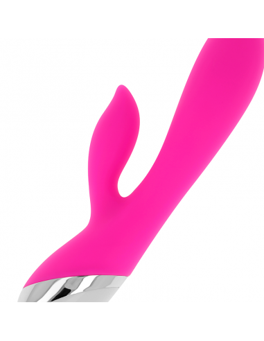 Ohmama usb rechargeable silicone rabbit vibrator 10 speeds 19 cm - MySexyShop (ES)