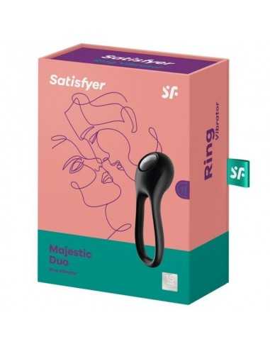 Satisfyer majestic duo ring vibrator black | MySexyShop