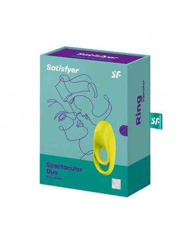 Satisfyer spectacular duo ring vibrator yellow | MySexyShop