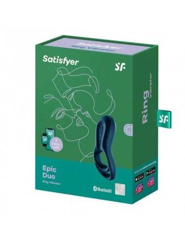 Satisfyer epic duo ringvibrator blau - MySexyShop.eu