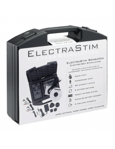Electrastim sensavox e-stim electro estimulador - MySexyShop.eu