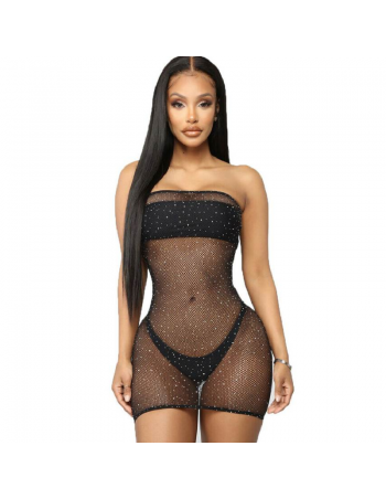 Robe Brillante Queen Lingerie Bodystocking Sl - MySexyShop
