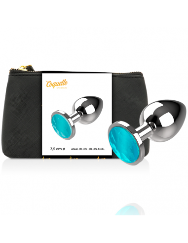 Coquette Anal Plug Metal 3.5 x 8cm - MySexyShop.eu