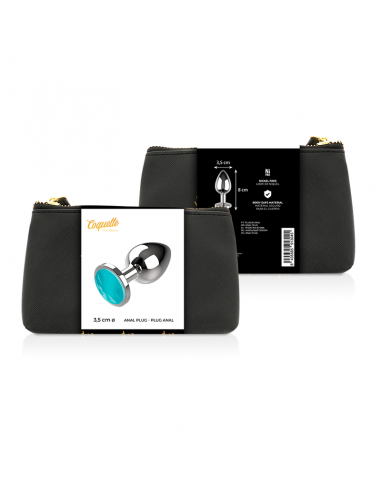 Coquette Anal Plug Metal 3.5 x 8cm - MySexyShop.eu