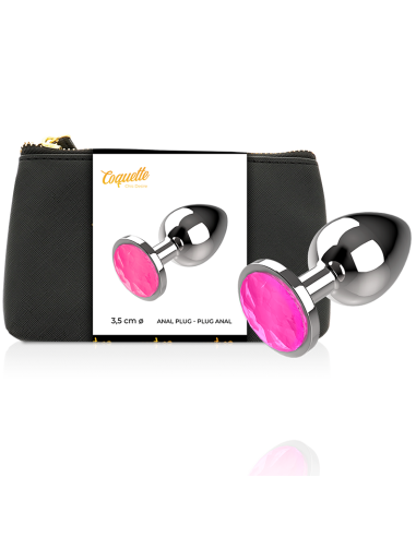 Coquette Anal Plug Metal 3.5 x 8cm - MySexyShop.eu