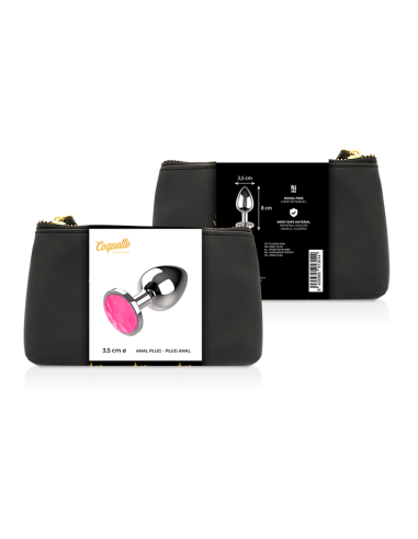 Coquette Anal Plug Metal 3.5 x 8cm - MySexyShop.eu