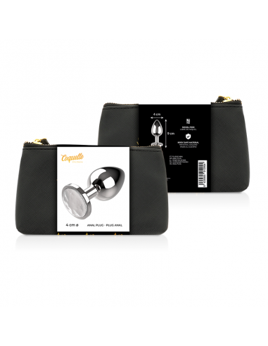 Coquette Anal Plug Metal 4 x 9cm - MySexyShop.eu