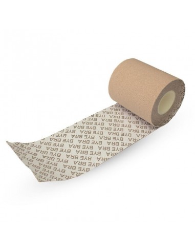 Bye Bra Body Tape 5m x 6.5 cm + 3 pairs of Satin Nipple Covers - MySexyShop (ES) Bye Bra Body Tape 5m x 6.5 cm + 3 pairs of Satin Nipple Covers - MySexyShop (ES)