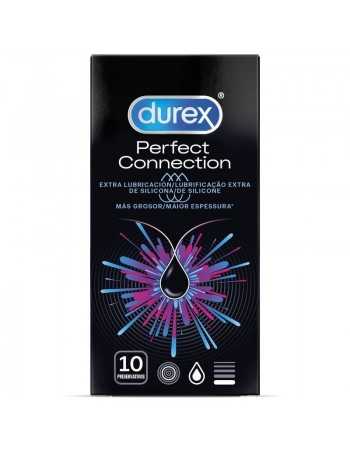 Durex Perfect Connection Silicone Extra Lubrification 10 Unités