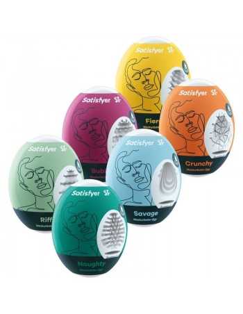 Satisfyer Masturbator Eier 6 Einheiten Set - MySexyShop.eu